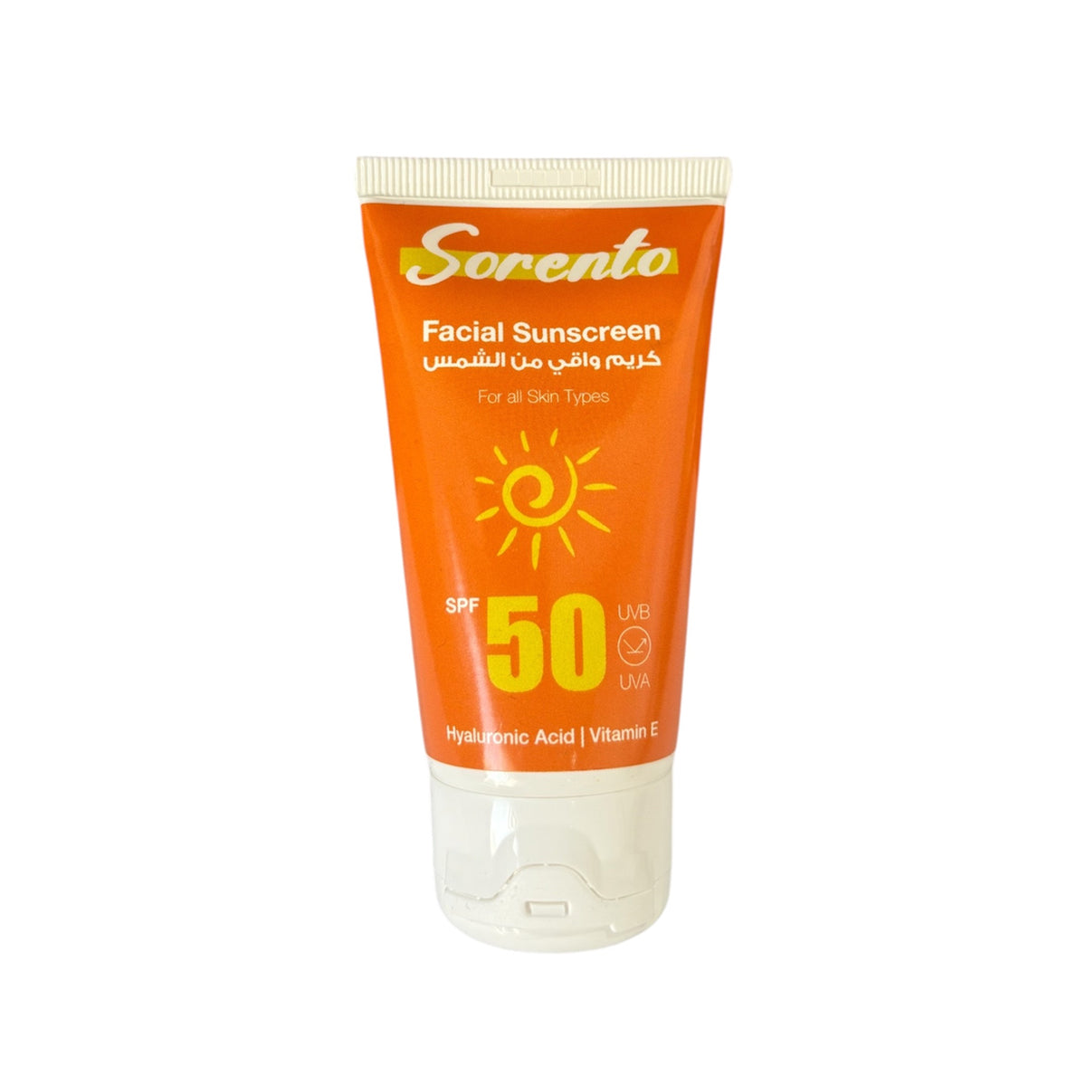Sorento Facial Sunscreen Spf50 Cream 50ml